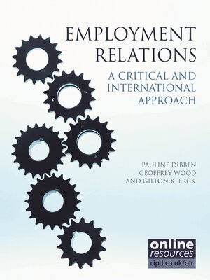 cover image of Employment Relations